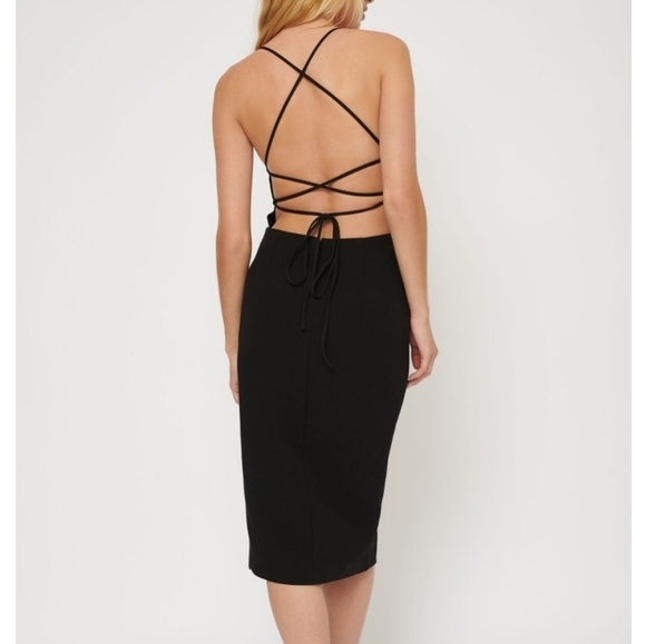 Dynamite cross back midi dress - Picture 2 of 11